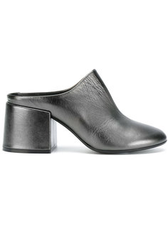 мюли на массивном каблуке Mm6 Maison Margiela