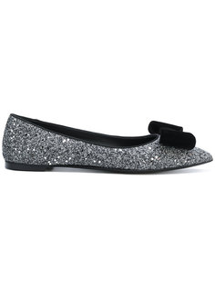 Karolina glitter ballerinas Giuseppe Zanotti Design