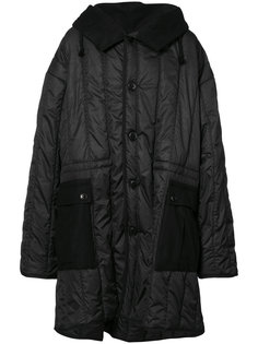 объемное пальто-пуховик Ann Demeulemeester