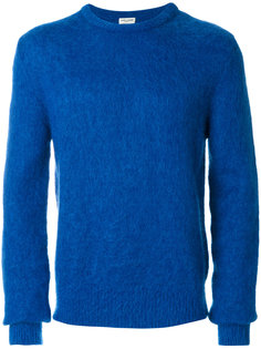 fuzzy-knit sweater Saint Laurent