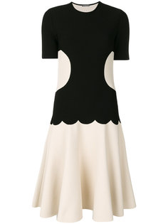 flared dress Alexander McQueen