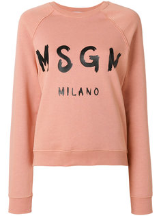 толстовка с логотипом  MSGM