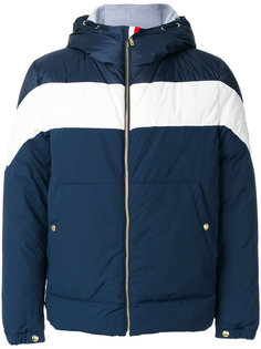 hooded bomber jacket Moncler Gamme Bleu