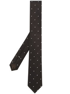 woven polka dot tie  Eleventy