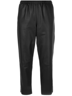 cropped leather trousers Drome
