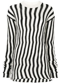 Ivory knit top Helmut Lang