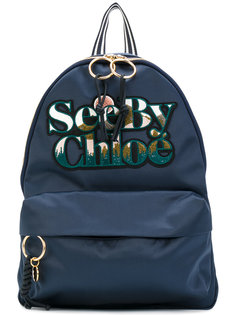 рюкзак с вышивкой логотипа See By Chloé