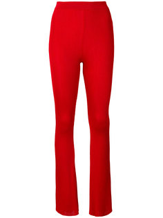 flared ribbed trousers Givenchy