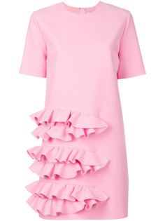 frill T-shirt dress MSGM
