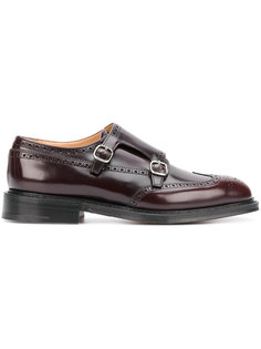 brogue detail monk shoes Churchs