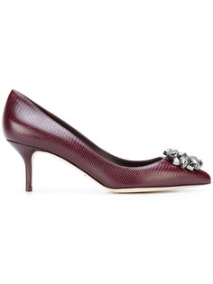 туфли с декорацией из камней Dolce &amp; Gabbana