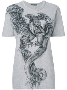 Phoenix print T-shirt Alexander McQueen