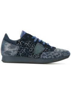 animal print trainers Philippe Model