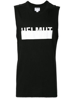 футболка без рукавов с логотипом Helmut Lang Vintage