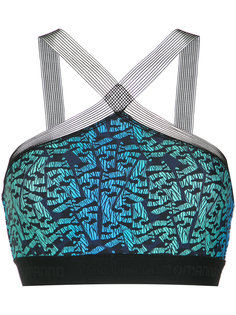 printed cropped top Giuliana Romanno