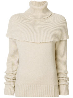 cape shoulder sweater Agnona
