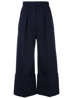 cropped flared trousers Delpozo