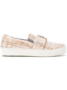 tweed slip-on sneakers Karl Lagerfeld