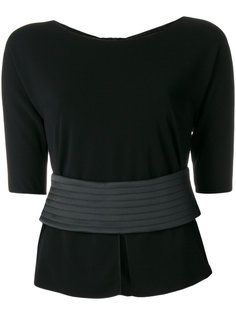 stitched belt jumper Armani Collezioni