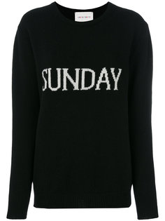 свитер с вышивкой Sunday Alberta Ferretti