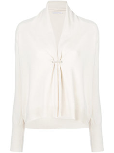 draped loose-fit cardigan Fabiana Filippi