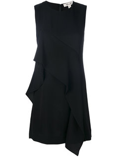 sleeveless ruffle front dress Diane Von Furstenberg