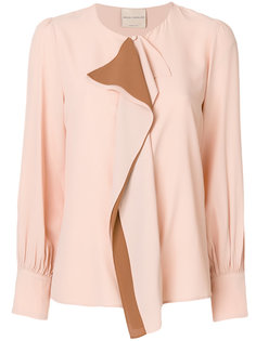 draped front blouse Erika Cavallini