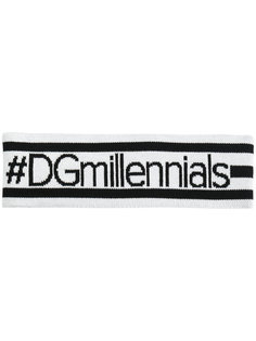 повязка на голову #DGmillennials Dolce &amp; Gabbana