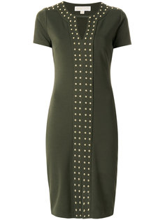 studded short-sleeved dress Michael Michael Kors