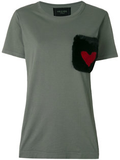 fur pocket T-shirt Mr &amp; Mrs Italy
