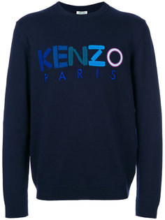 embroidered logo sweatshirt Kenzo