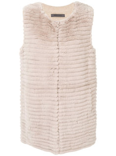 shearling gilet Simonetta Ravizza