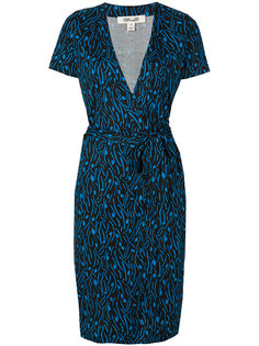 embroidered wrap dress Diane Von Furstenberg