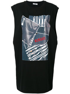 sleeveless printed T-shirt  Versus
