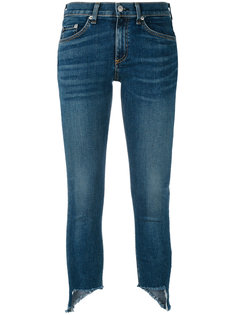 джинсы с неровным низом Rag &amp; Bone