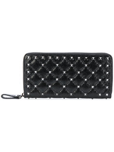 кошелек с заклепками Rockstud Spike Valentino