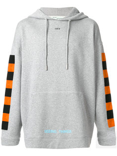 square print hoodie Off-White