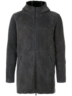 панельное пальто с капюшоном Giorgio Brato
