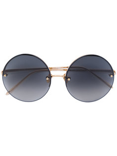 round sunglasses Linda Farrow
