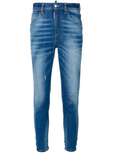 джинсы с завышенной талией Dsquared2