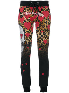 leopard printed jogging pants Philipp Plein