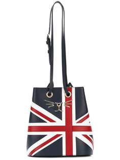сумка на шнурке Feline Union Jack Charlotte Olympia