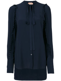 classic neck-tie blouse Nº21