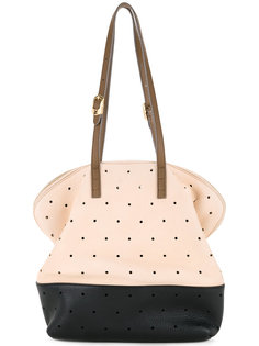 сумка-тоут с перфорацией  Fendi Vintage