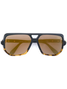 square bicolour sunglasses Cazal
