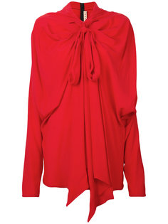 shawl pussy bow blouse  Marni