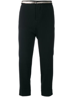 брюки с металлическими деталями Dsquared2