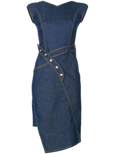 асимметричное джинсовое платье  Christian Dior Vintage
