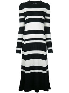 ребристое полосатое платье Proenza Schouler