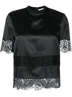 блузка с кружевной вышивкой Givenchy